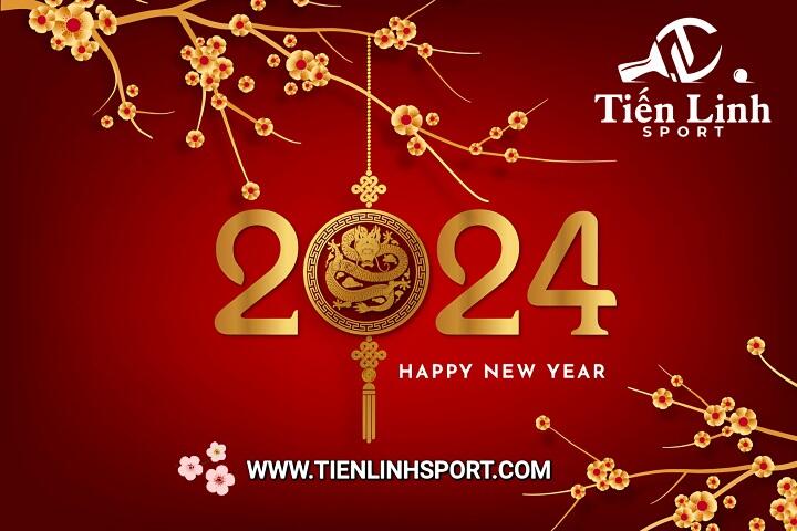 Thư cảm ơn và lịch bán hàng Tết Giáp Thìn 2024 - Tiến Linh Sport