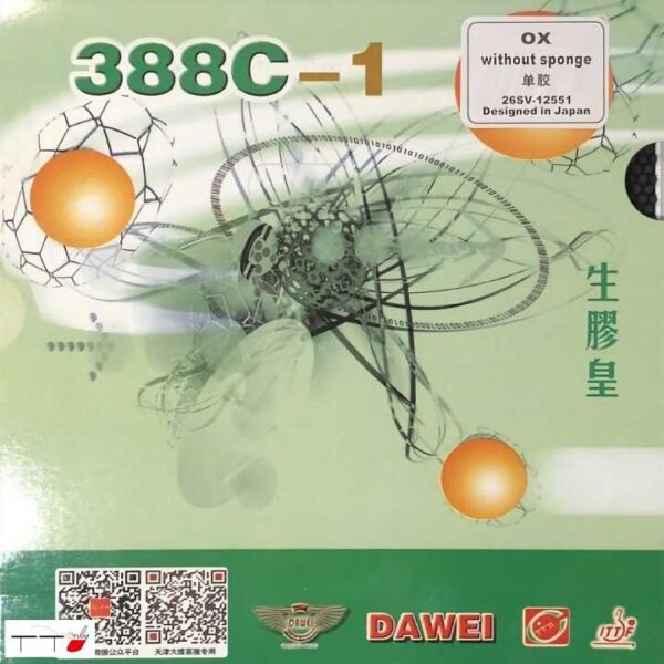 388C-1 OX Dawei mặt gai trung bóng bàn - Tiến Linh Sport cover
